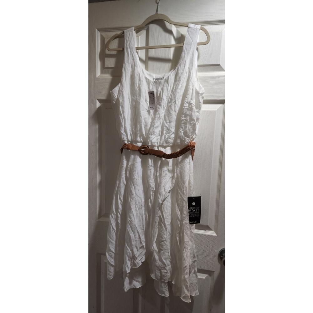 Avenue white dress, size 18